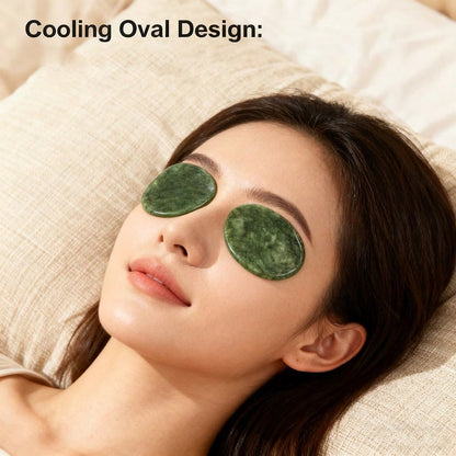 3/2/1pc Hot & Cold Eye Massage Pad, 3*4cm Pink And Green, Facial Skincare