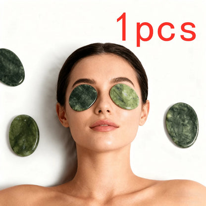 3/2/1pc Hot & Cold Eye Massage Pad, 3*4cm Pink And Green, Facial Skincare