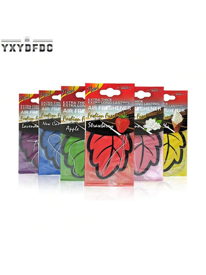 3-60pcs YXYDFDC Car Air Freshener, Natural Tea Fragrance Paper, Hanging Car Air Freshener With Herbal Scent, Leaf-Shaped Fragrance Leaves, Car Interior Accessories