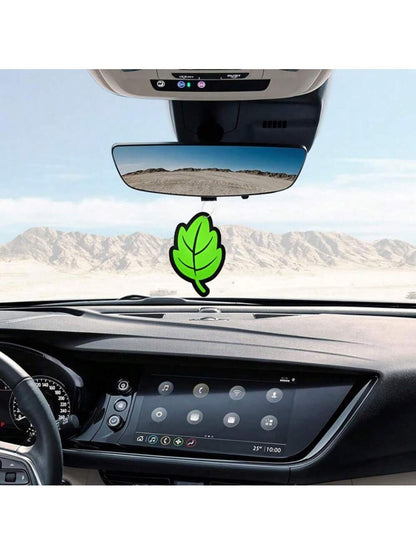 3-60pcs YXYDFDC Car Air Freshener, Natural Tea Fragrance Paper, Hanging Car Air Freshener With Herbal Scent, Leaf-Shaped Fragrance Leaves, Car Interior Accessories