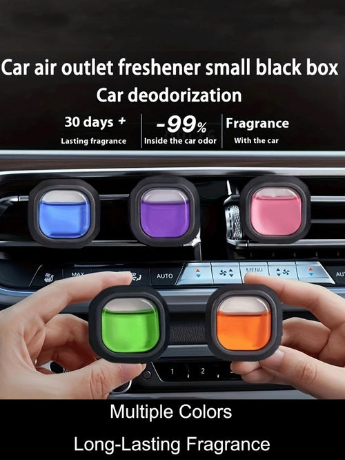 3/6pcs Portable Car Diffuser, Car Air Freshener, Keeps Car Interior Fresh, Aromatherapy, 5 Scent Options. Suitable For Birthday, New Year Gifts, Women, Home Decor, Men Gifts, Weddings