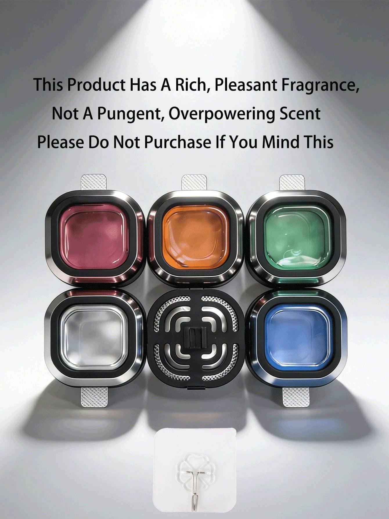 3/6pcs Portable Car Diffuser, Car Air Freshener, Keeps Car Interior Fresh, Aromatherapy, 5 Scent Options. Suitable For Birthday, New Year Gifts, Women, Home Decor, Men Gifts, Weddings