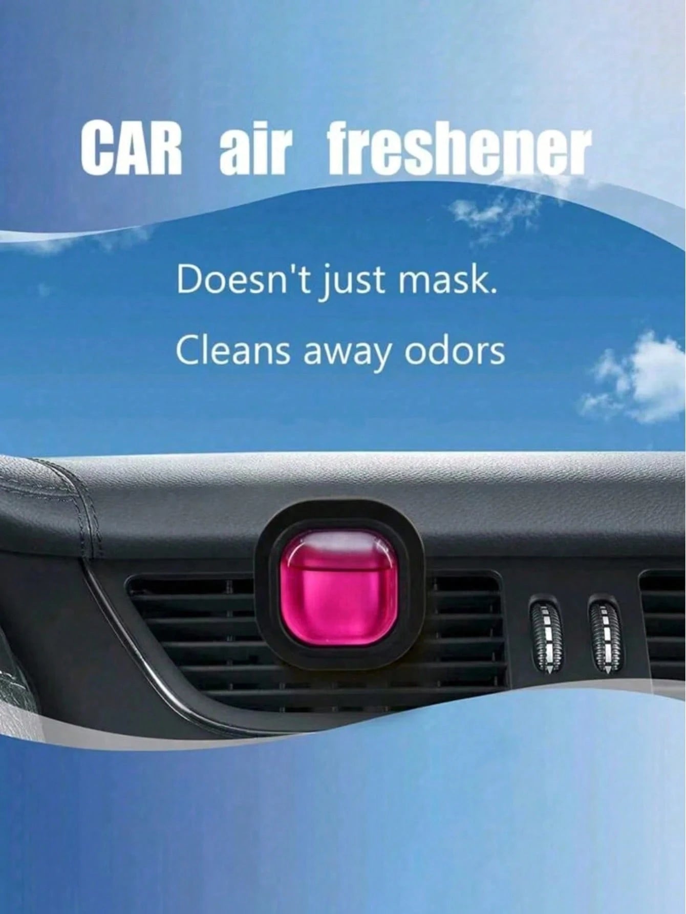 3/6pcs Portable Car Diffuser, Car Air Freshener, Keeps Car Interior Fresh, Aromatherapy, 5 Scent Options. Suitable For Birthday, New Year Gifts, Women, Home Decor, Men Gifts, Weddings