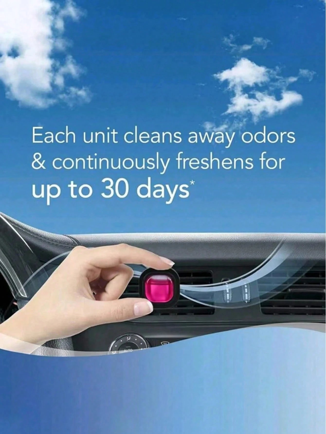 3/6pcs Portable Car Diffuser, Car Air Freshener, Keeps Car Interior Fresh, Aromatherapy, 5 Scent Options. Suitable For Birthday, New Year Gifts, Women, Home Decor, Men Gifts, Weddings