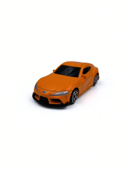 3-Inch Alloy Car Models Toyota SUPRA, Teramont, Mini Version, Smooth Handling, Scenery Decoration, Home Decor, Collectible Toys, Holiday Gift
