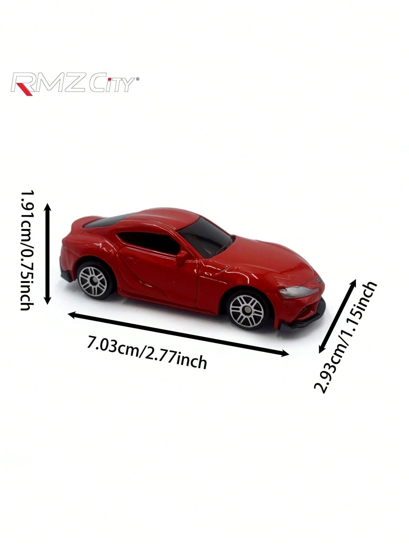 3-Inch Alloy Car Models Toyota SUPRA, Teramont, Mini Version, Smooth Handling, Scenery Decoration, Home Decor, Collectible Toys, Holiday Gift