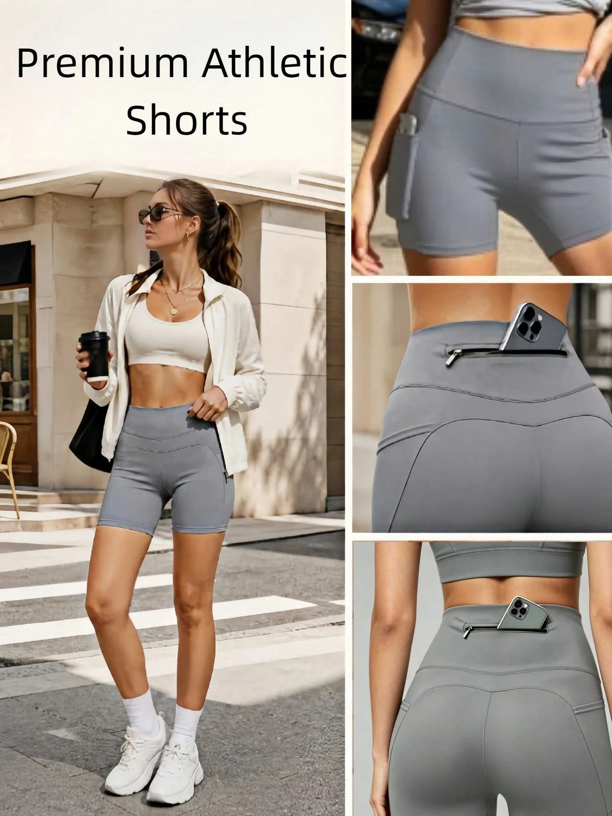 3 Pack Women's Summer Clothes Active Skorts With Pockets, High Waist Lightweight Athletic Skirts For Golf Yoga Running Daily Wear Womens Short Skirt
