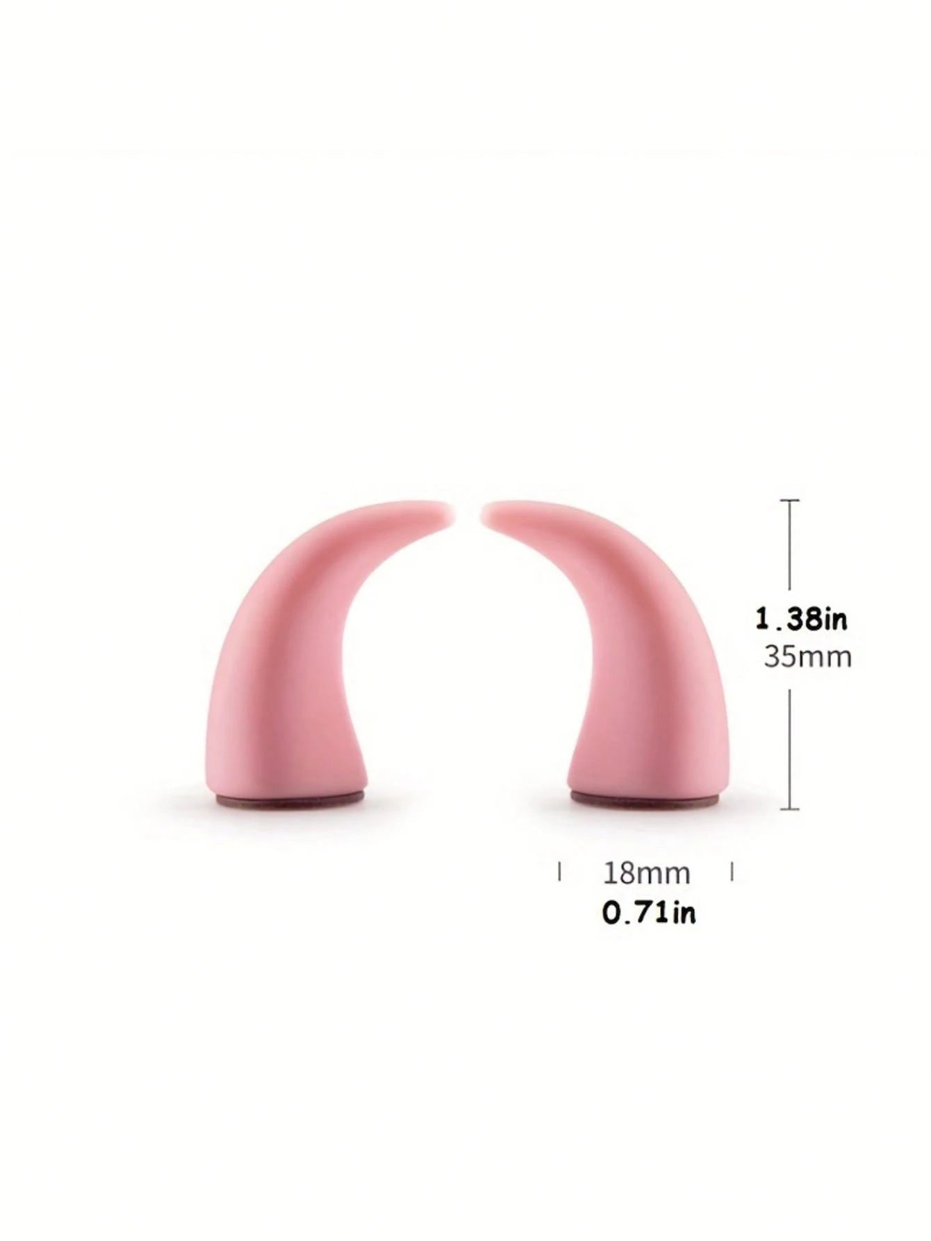 3 Pairs Mini ABS Plastic Adhesive Cute Creative Devil Horn Car Sticker Decoration Random Color For Dashboard Air Vent Vehicle Interior Auto Accessories Fun Novelty Gift For Car Owners