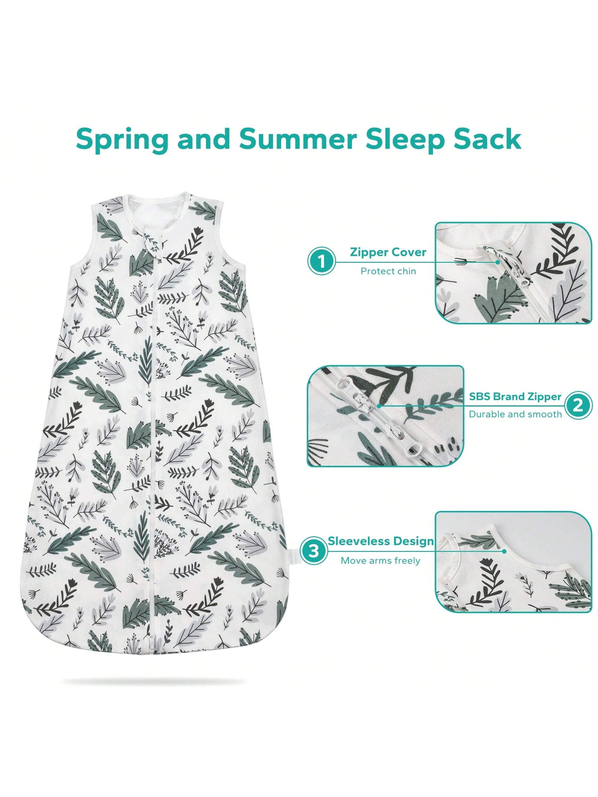3 PCS Baby Sleep Sack Wearable Blanket Baby, Sleeveless Sleep Sacks Love Valentine