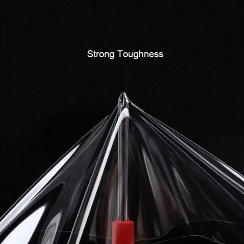 30*200CM Gloss Transparent Light Black Smoke PVC Film Tint Headlight Taillight Wrap Cover Film Foil Sticker Cover Armored Film For Cars