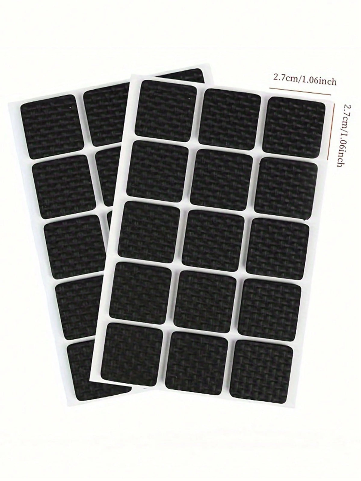 30pcs Anti-Noise Chair Leg Protectors, Non-Slip Furniture Pads For Dining Chairs And Tables, With Metal Finish Type- Other Types For Quiet Home Environment