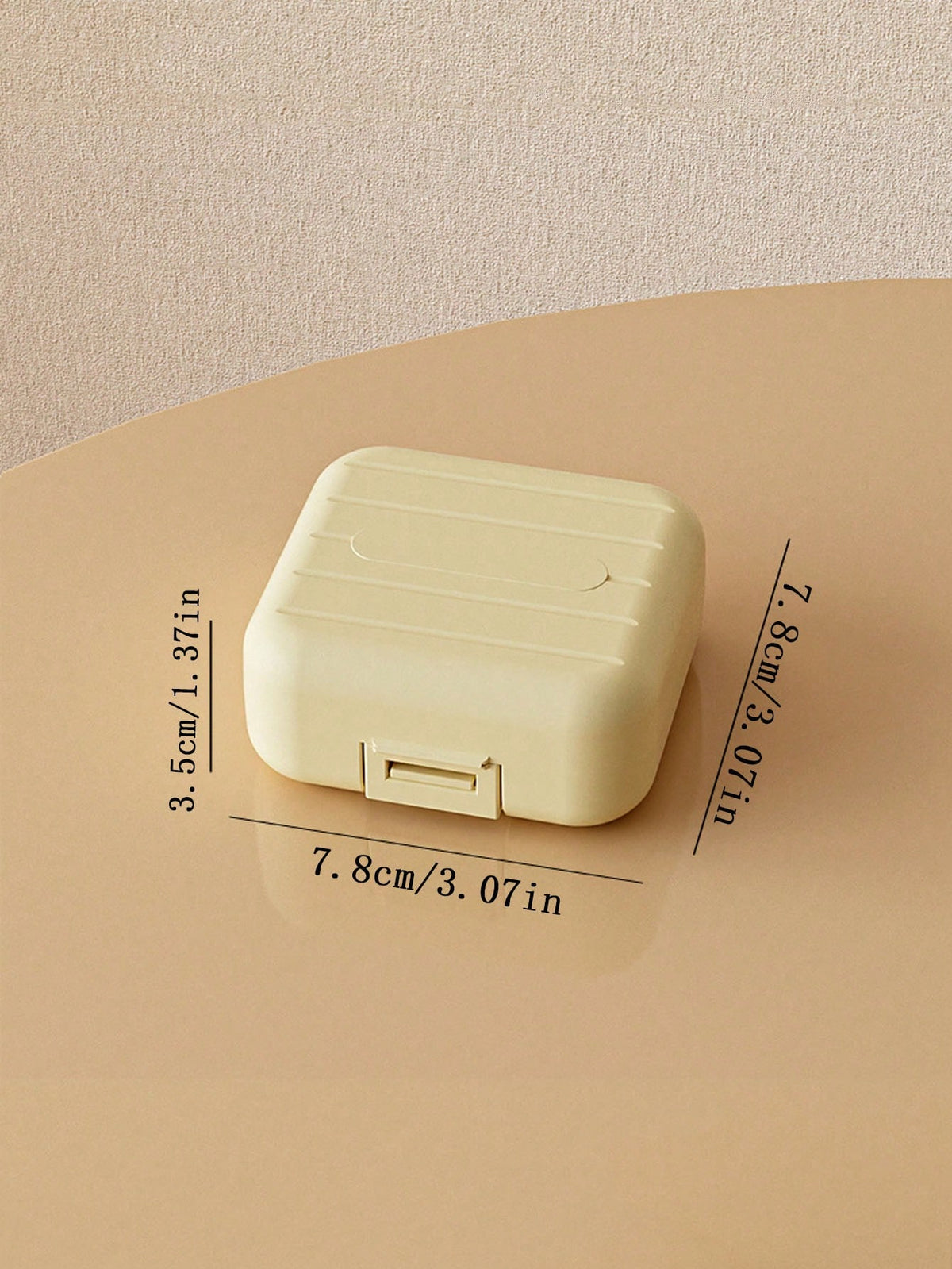 3pcs/1pc Portable 7-Day Pill Box, Round Pill Storage Box, Portable Sealed Pill Dispenser, Suitable For Vitamins And Pills Travel Medication Dispensing, Suitable For Outdoor Travel And Office Business