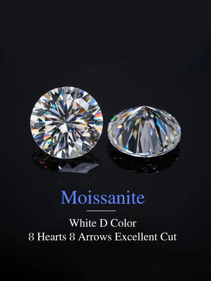 3pcs 2.0 Carat Crown Moissanite Diamond Style 925 Sterling Silver Elegant Luxury Engagement Wedding Ring Set, Best Friend Birthday Anniversary Memorial Gift, Bridal Wedding Jewelry Accessories