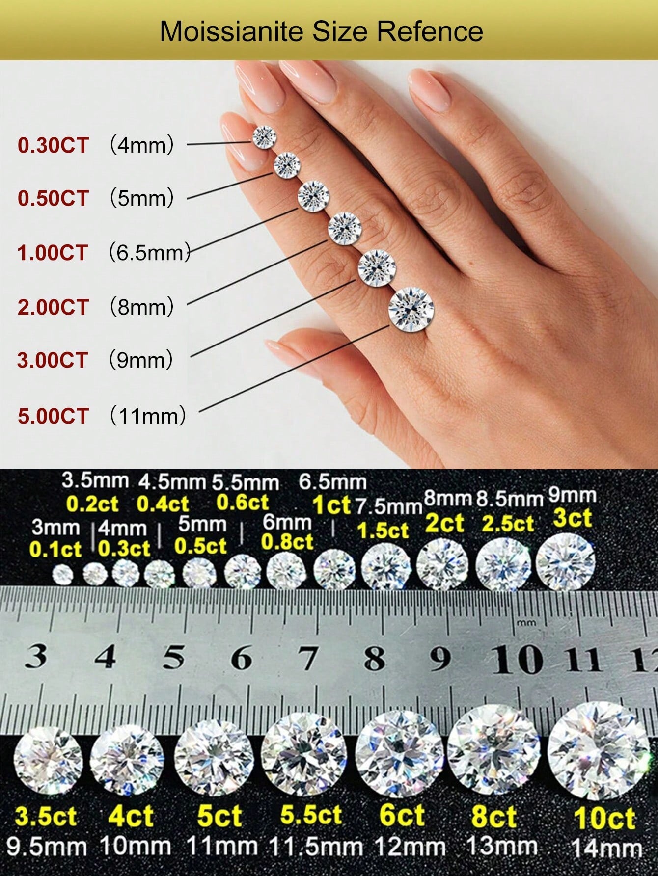 3pcs 2.0 Carat Crown Moissanite Diamond Style 925 Sterling Silver Elegant Luxury Engagement Wedding Ring Set, Best Friend Birthday Anniversary Memorial Gift, Bridal Wedding Jewelry Accessories