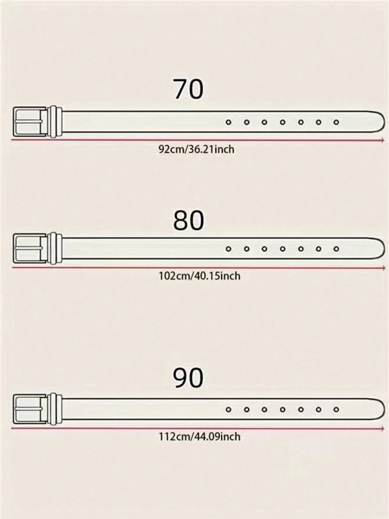 3pcs Women's Belts- Elegant Minimalist Square Buckle Design, Suitable For Dresses, T-Shirts, Jeans And Suits. PU Material, Perfect For Daily Office, Commute And Occasion Gifts