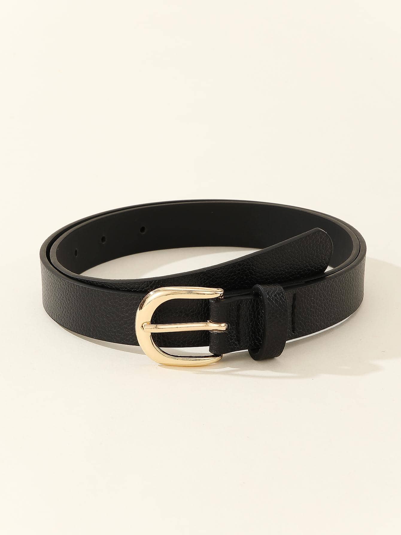 3pcs Women's Belts- Elegant Minimalist Square Buckle Design, Suitable For Dresses, T-Shirts, Jeans And Suits. PU Material, Perfect For Daily Office, Commute And Occasion Gifts