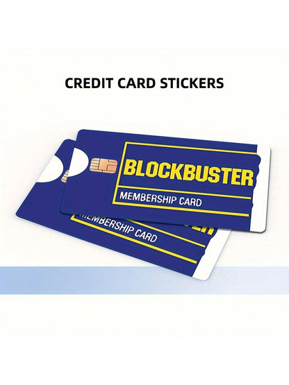 4 Packs- Premium PVC Credit Card Skin Stickers- Waterproof, Scratch-Resistant, Anti-Slip Vinyl Debit/Key Card Protective Decals- No Backing, Easy To Apply, Removable, Customizable, 4pcs/1pc