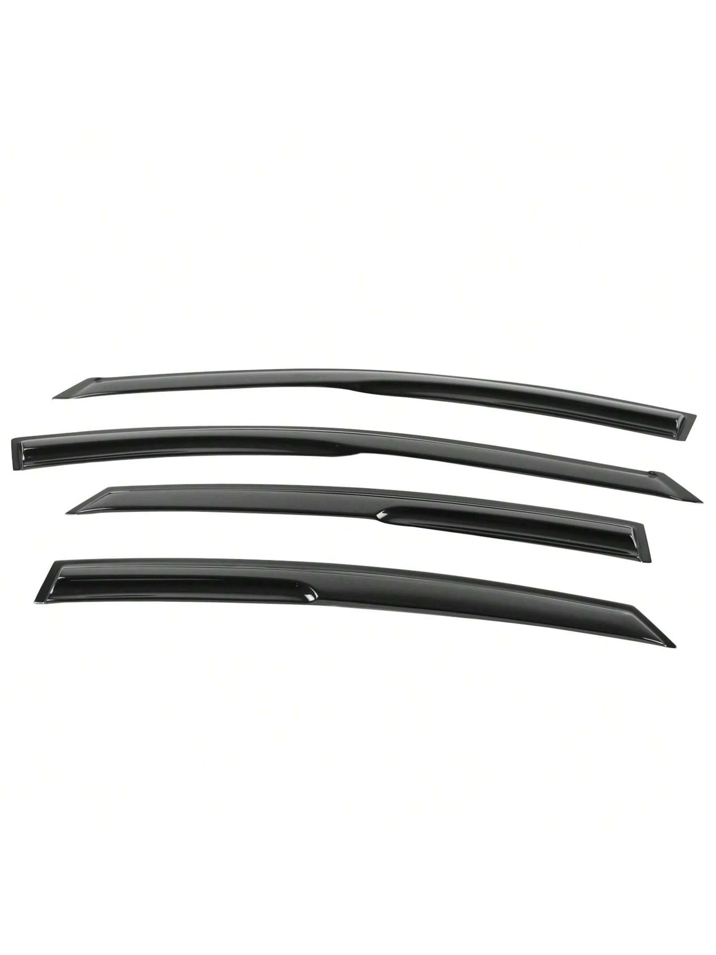 4PC Set Window Visors For 2011-2016 Hyundais' Elantra Sedan Window Rain Guards Smoked Aero JDM Wind Deflectors Stick On By 4PCS, 2012 2013 2014 2015, Perfect As A Valentine Gift For Drivers