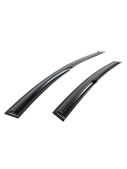 4PC Set Window Visors For 2011-2016 Hyundais' Elantra Sedan Window Rain Guards Smoked Aero JDM Wind Deflectors Stick On By 4PCS, 2012 2013 2014 2015, Perfect As A Valentine Gift For Drivers