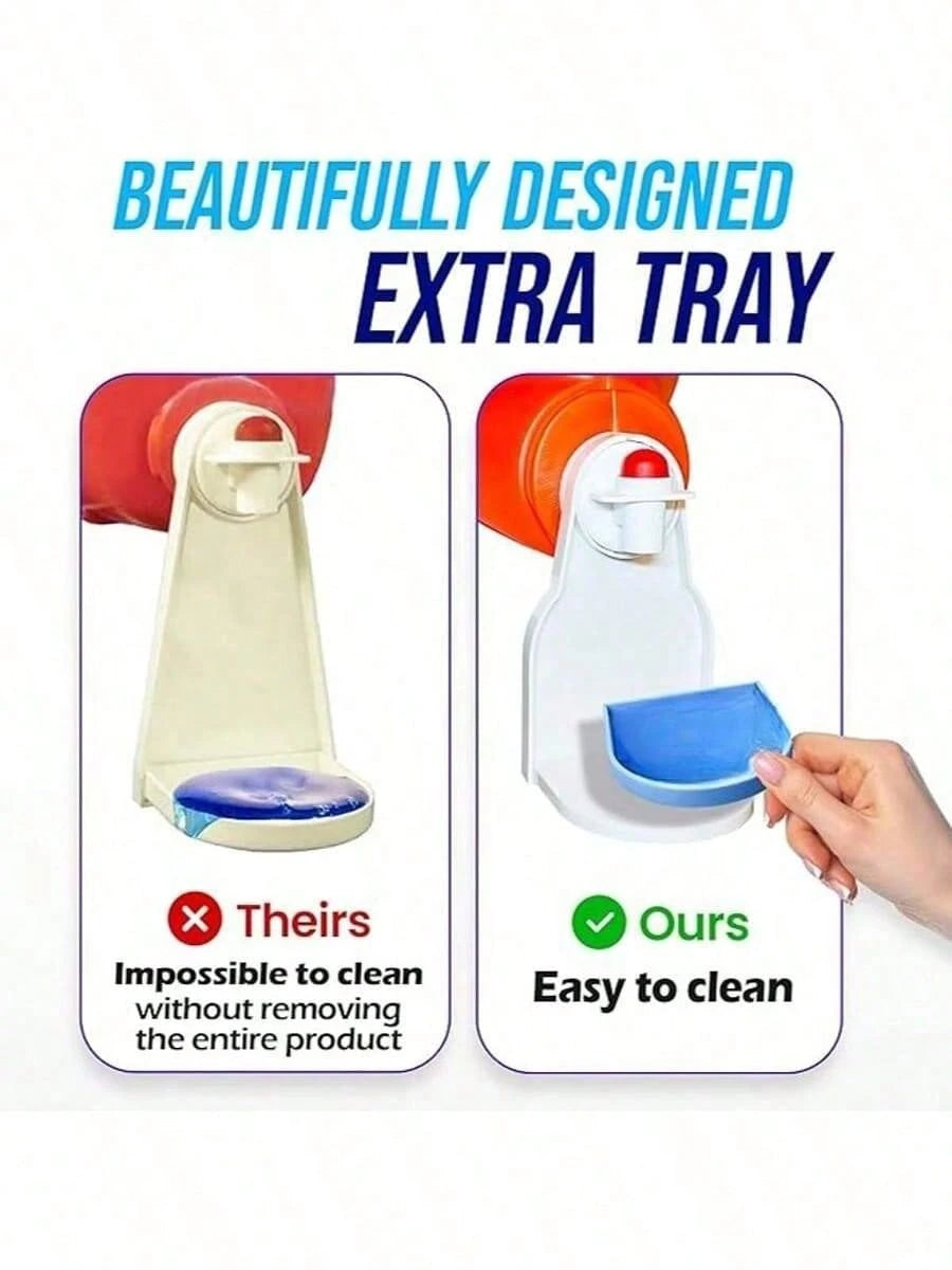 4pcs Laundry Detergent Cup Holder, Detergent Drip Catcher (Upgraded Drip Tray), No More Mess Or Leaks, Grip Style Universal Fit- Our Laundry Drip Catcher Fits All Types Of Detergent Containers And Fa