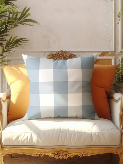 4pcs, Light Blue Striped Pillow Covers, Best-Selling, Home Decorative Pillow Covers, Sofa Living Room Bedroom Pillow Covers, No Pillow Insert