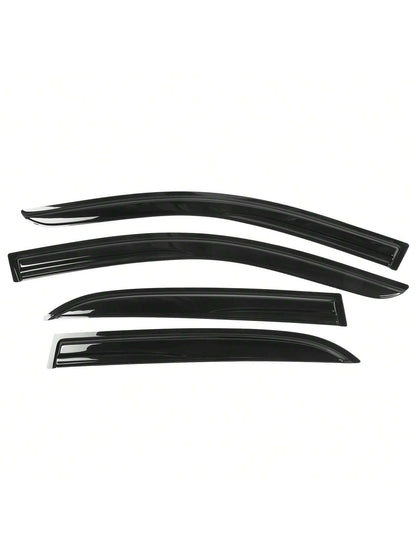 4PCS Window Visors Compatible With Honda Accord Sedan 2003–2007, Smoke Acrylic Rain Guards Car Stuff Valentine's Day Gifts For Men
