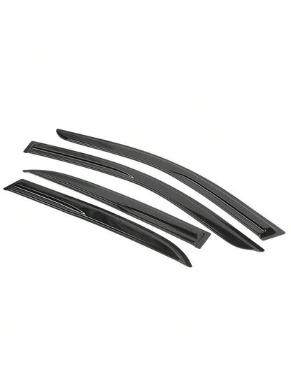 4PCS Window Visors Compatible With Honda Accord Sedan 2003–2007, Smoke Acrylic Rain Guards Car Stuff Valentine's Day Gifts For Men