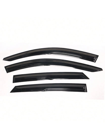 4PCS Window Visors For 2021-2023 Hyundais' Elantra Sedan, 4PCS Window Visors Rain Guard Deflector Mugen Style Tape-On Acrylic, 2022