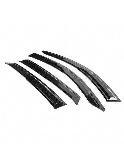 4PCS Window Visors For 2021-2023 Hyundais' Elantra Sedan, 4PCS Window Visors Rain Guard Deflector Mugen Style Tape-On Acrylic, 2022