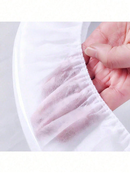 50/30/20/10pcs New Disposable Toilet Seat Cushion, Individually Packaged, Portable Travel And Business Toilet Seat Cushion, Accessories For Public Restrooms, Airplanes, Camping Trips, Household Portab