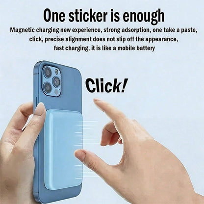 5000mAh Strong Magnetic Wireless Power Bank 15W Wireless Charging 22.5W PD Fast Charging Ultra Slim Portable Charger Travel Essentials Compact Pocket Phone Charger For IPhone 17 Pro 16 Pro Max 15 Plus