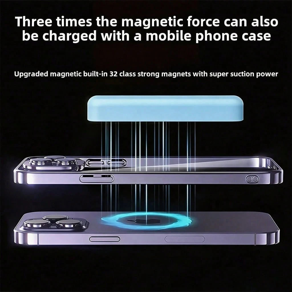 5000mAh Strong Magnetic Wireless Power Bank 15W Wireless Charging 22.5W PD Fast Charging Ultra Slim Portable Charger Travel Essentials Compact Pocket Phone Charger For IPhone 17 Pro 16 Pro Max 15 Plus
