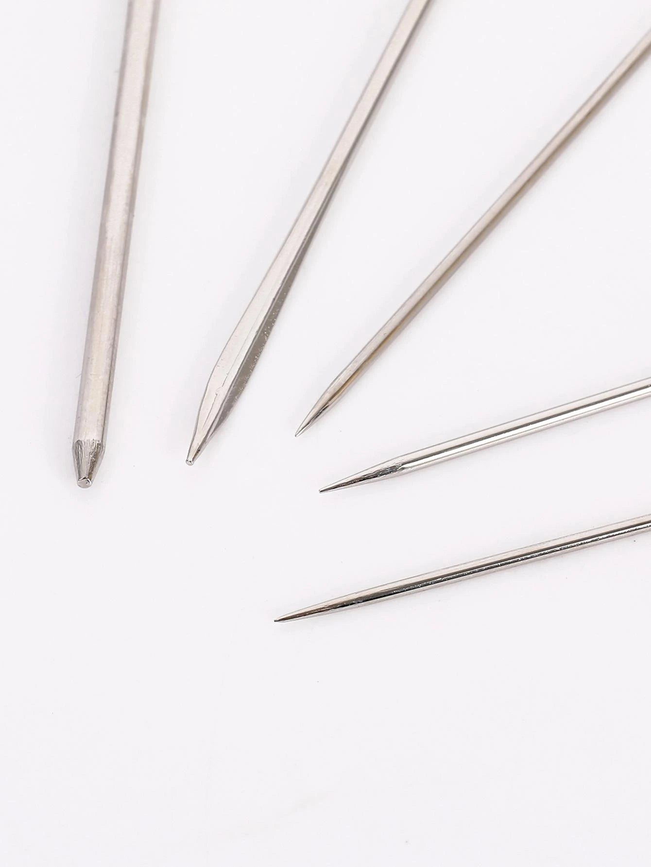 55pcs Stainless Steel Needle, Embroidery Needles For Hand Sewing, Easy Side Threading, Stitching Tools
