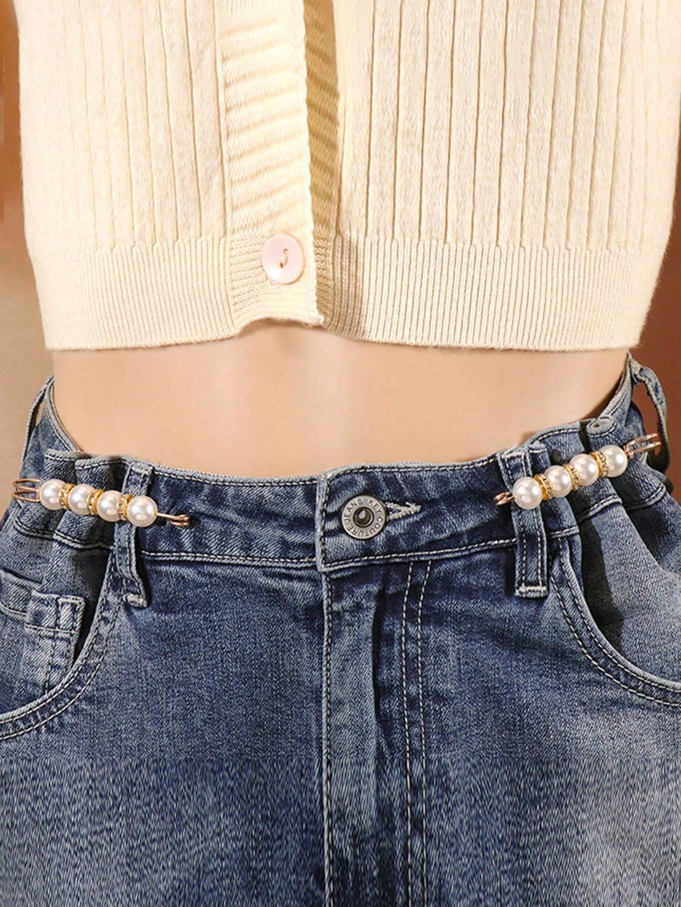 5pcs Detachable Waist Adjustment Buckles, Durable Metal Non-Slip Belt, Multi-Functional Pin Buckle Set, Suitable For Women, Perfect Match For Pants, Scarves And Shawls, Suitable For Daily Wear, Partie
