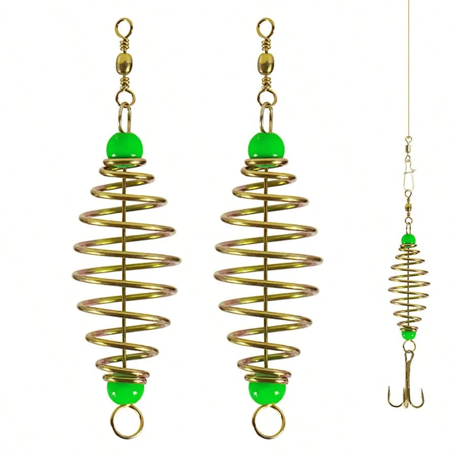 5pcs Fishing Set Including Bait Trap, Feeder, Carp Fishing Gear, Lure Bracket, Bait Cage, Magic Fish Trap