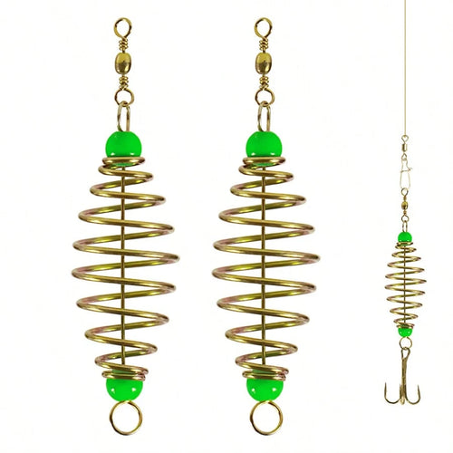 5pcs Fishing Set Including Bait Trap, Feeder, Carp Fishing Gear, Lure Bracket, Bait Cage, Magic Fish Trap