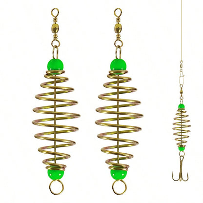 5pcs Fishing Set Including Bait Trap, Feeder, Carp Fishing Gear, Lure Bracket, Bait Cage, Magic Fish Trap