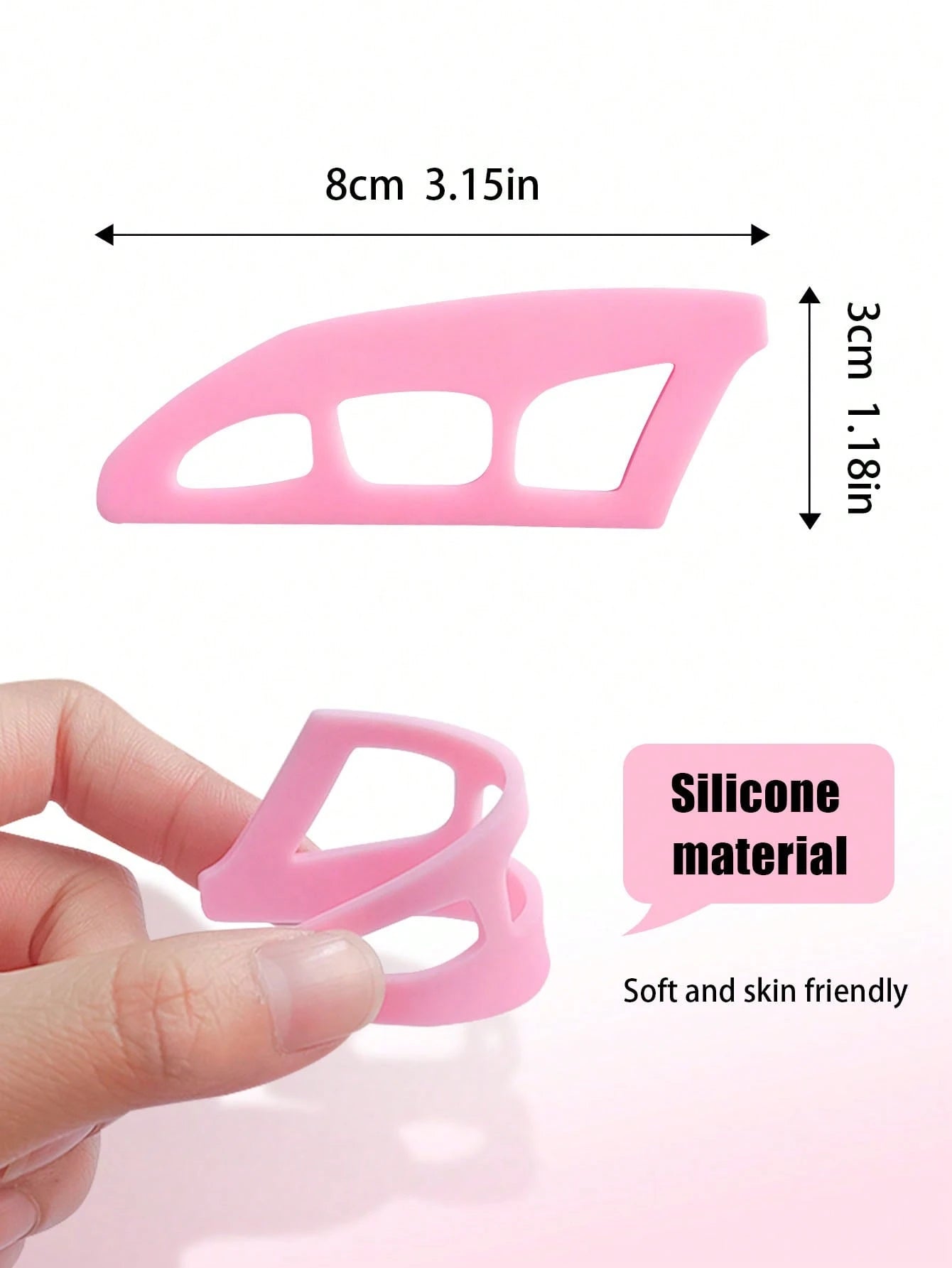 6/3/2/1pc Eye Makeup Auxiliary Tool, Eye Shadow Seal Template,Eye Shadow Assistant,Eye Shadow Tools And Makeup Brushes, 1pc Eye Shadow Brushes,Eye Makeup Tools,Beauty Tool, Novice Eye Makeup Assistant