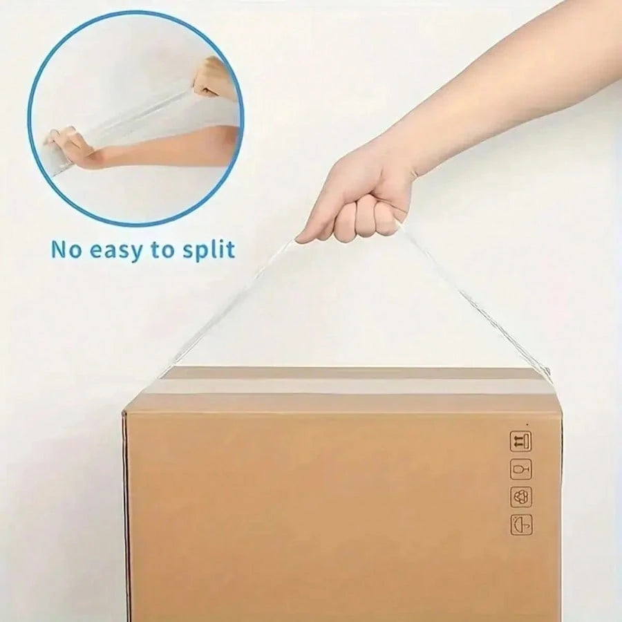 6 Rolls/66 Yards Per Roll Heavy Duty Clear Packing Tape, Suitable For Boxes, Packaging, Student DIY Cutting And Pasting- Home, Office Supplies, Moving, Holiday Gift Wrapping Tape| Clear Plastic Tape