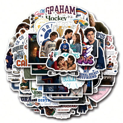 60Pcs Off Campus Stickers- Perfect For Decorating Your Perfect For Journals, Scrapbooks, And Party Supplies, Water Bottles, Computer, Car, Luggage, For Handmade Card Decoration Laptop Tablet Sticker