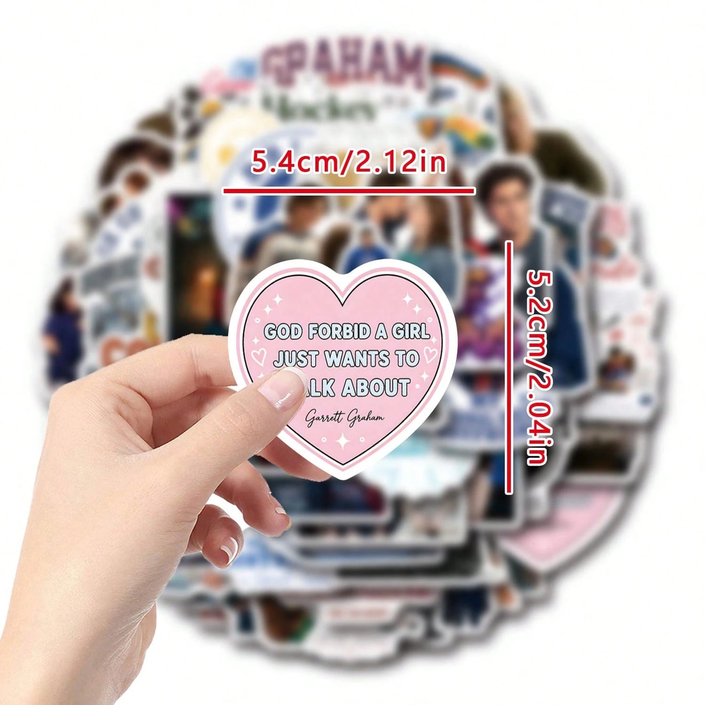 60Pcs Off Campus Stickers- Perfect For Decorating Your Perfect For Journals, Scrapbooks, And Party Supplies, Water Bottles, Computer, Car, Luggage, For Handmade Card Decoration Laptop Tablet Sticker