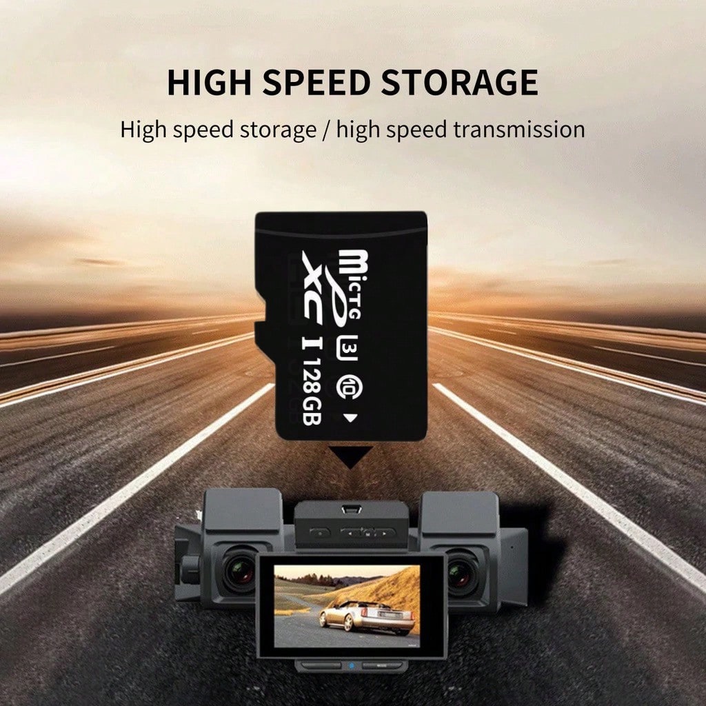 64GB/128GB/256GB High-Speed TF Memory Card, Suitable For Dashcam, Security Camera, Smartphone, Camera- Durable And Reliable Multi-Device Storage