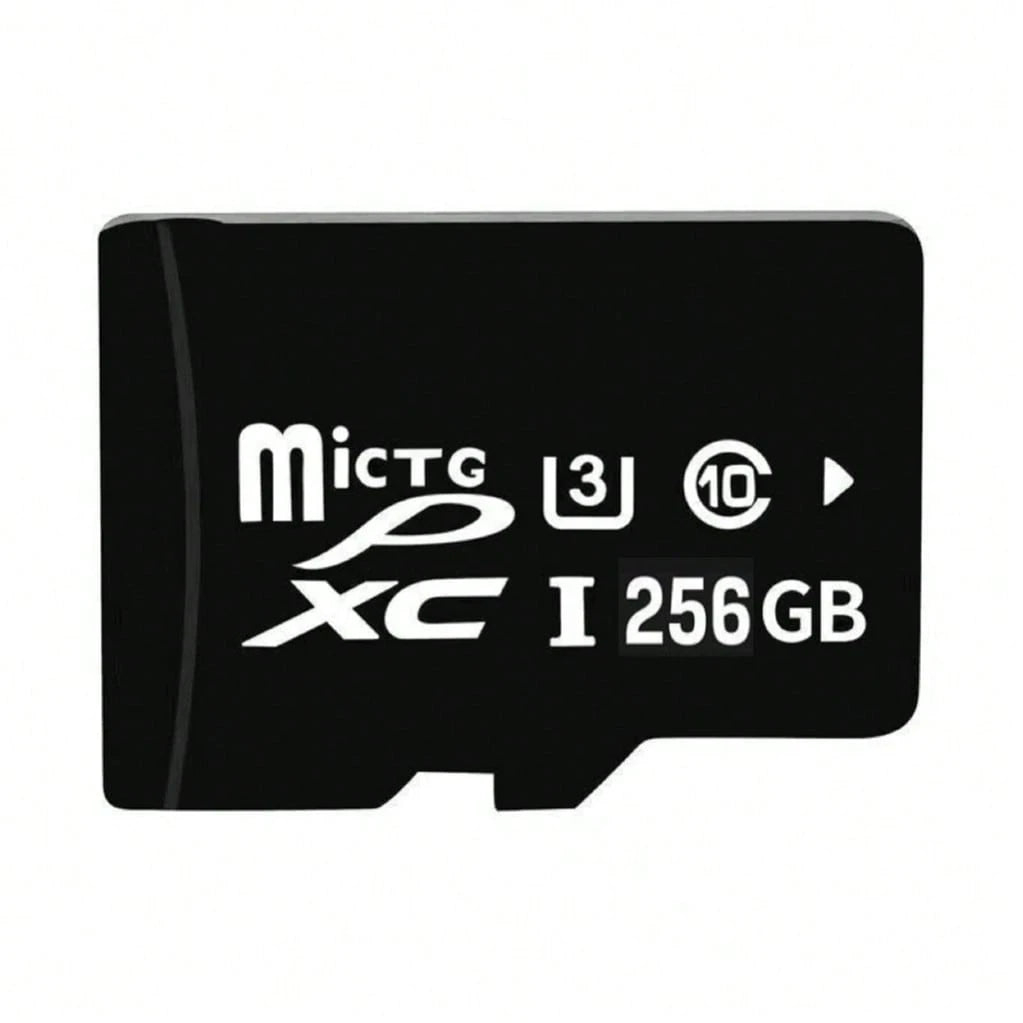 64GB/128GB/256GB High-Speed TF Memory Card, Suitable For Dashcam, Security Camera, Smartphone, Camera- Durable And Reliable Multi-Device Storage