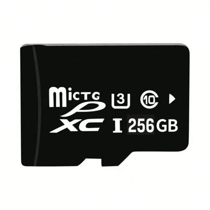 64GB/128GB/256GB High-Speed TF Memory Card, Suitable For Dashcam, Security Camera, Smartphone, Camera- Durable And Reliable Multi-Device Storage