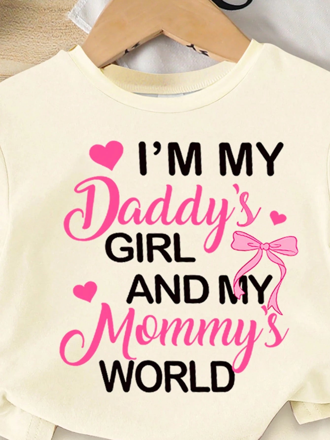 6pcs Baby Girl Sweet Cute Smiling Face, Letter, Dopamine Print Tie-Dye Color Casual Summer Outfit Set