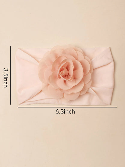 6pcs Candy Color Soft Elastic Baby Headbands, Cute Newborn Infant Toddler Kids Hair Accessories Set, Suitable For Daily Wear
