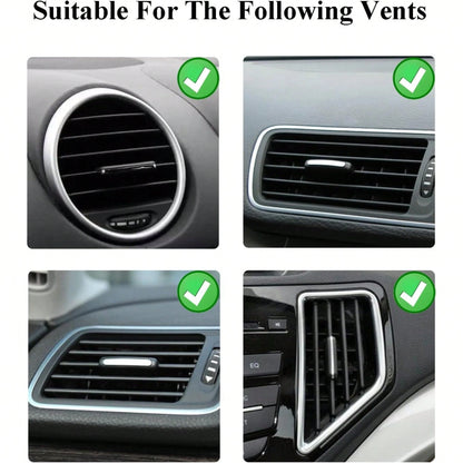 6Pcs Green Daisy Car Air Vent Clips, Two Sizes Sage Olive Green Flower Car Dashboard Decorations
