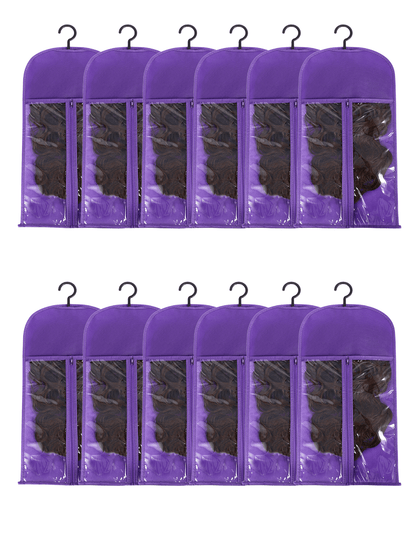 6pcs Wig Bag, Wig Storage Bag, Wig Holder, Multi Wig Organizer Rack, Wig Hanger, Wig Styling Tool