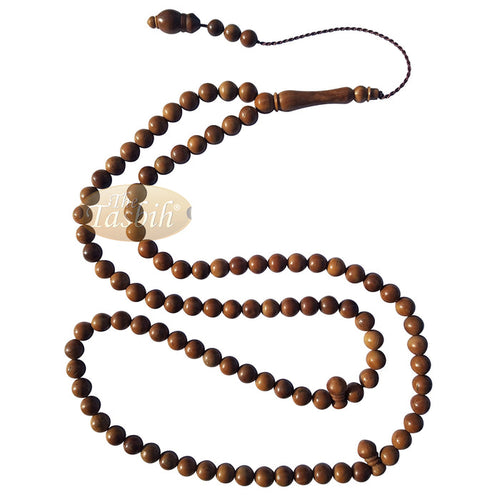 7 mm Natural Color Kuka Tasbih Tapered Beads