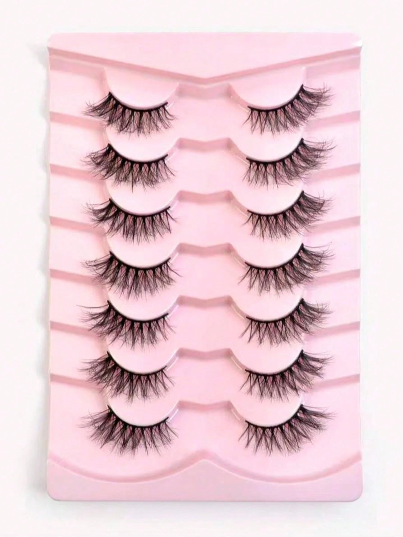 7 Pairs 15mm Cat Eye False Eyelashes